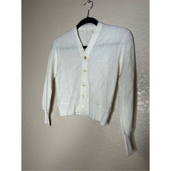 Vintage 1950’s 1960’s cardigan with buttons - size small - Picture 2 of 4
